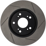 StopTech Power Slot Slotted 06-08 Honda Civic Si Front Right Rotor - 126.40057SR