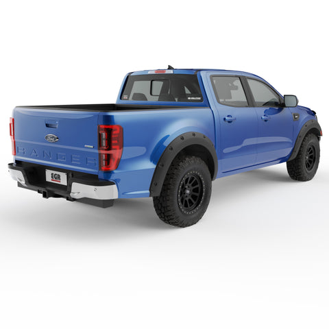 EGR 19-22 Ford Ranger Traditional Bolt-On Look Fender Flares With Black-Out Bolt Kit Set Of 4 - 793555