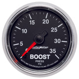 AutoMeter GS 2 1/16 inch 35PSI Mechanical Boost Gauge - 3804