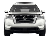 AVS 2023 Nissan Pathfinder Aeroskin Low Profile Hood Shield - Smoke - 322201