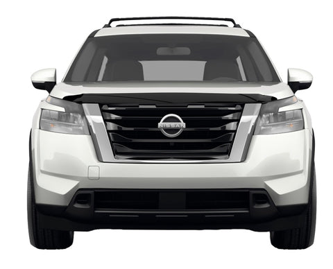 AVS 2023 Nissan Pathfinder Aeroskin Low Profile Hood Shield - Smoke - 322201