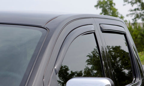 AVS 2019 Chevrolet Silverado 1500 Crew Cab Pickup Ventvisor In-Channel 4pc - Smoke - 194805