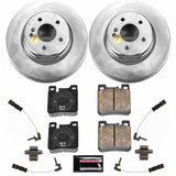 Power Stop 98-00 Mercedes-Benz C43 AMG Rear Z23 Evolution Sport Coated Brake Kit - CRK6472