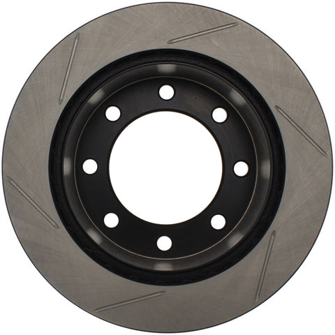 StopTech Power Slot 00-05 Ford Excursion / 01-04 F250 2WD/4WD Rear Right Slotted Rotor - 126.65071SR