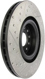 StopTech 09 VW Passat CC / 06-09 Passat Slotted & Drilled Left Front Rotor - 127.33112L