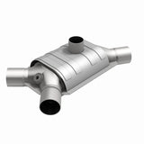 MagnaFlow Universal Catalytic Converter 2 inch/2 inch S/D Subaru PC2 Front - 337002