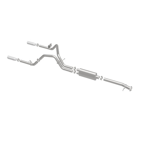 MagnaFlow Stainless Cat-Back Exhaust 2015 Chevy Colorado/GMC Canyon Dual Split Rear Exit 3.5in - 19019