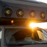 KC HiLiTES SlimLite 8in. LED Light Cover (Cover Only) - Black - 5206