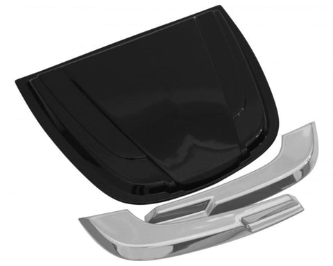 AVS Universal Hood Scoop - Smoke - 80010