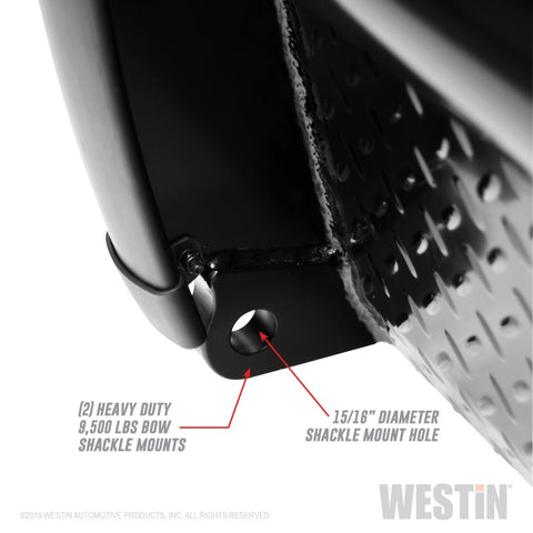 Westin/HDX Bandit 17-19 Ford F-250 / F-350 Front Bumper - Textured Black - 58-31125