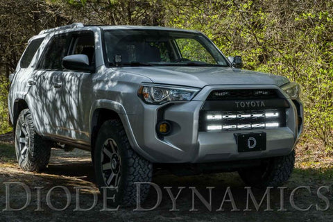 Diode Dynamics 14-19 Toyota 4Runner SS30 Dual Stealth Lightbar Kit - Amber Driving - DD6767