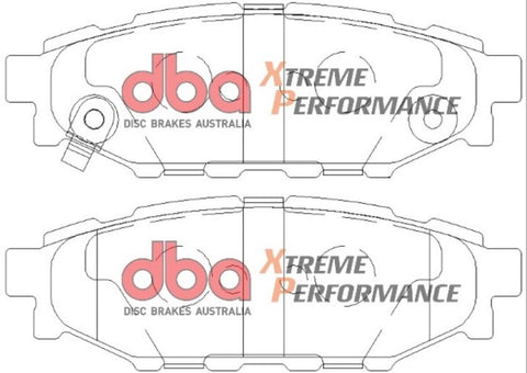 DBA 08 Subaru WRX XP650 Rear Brake Pads - DB1803XP
