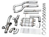 AWE Tuning 21+ Wrangler 392 Switchpath Cat-Back Exhaust- Quad BashGuards - 3025-41392