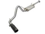 aFe MACHForce XP Cat Back SS Exhausts Black Tips 05-12 Toyota Tacoma L4-2.7L - 49-46031-B