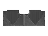 WeatherTech 2015+ Ford F-150 SuperCab Rear Rubber Mats - Black - W358