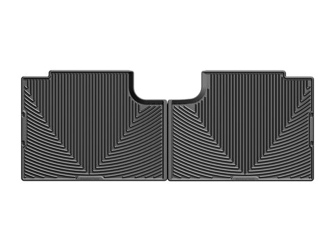 WeatherTech 2015+ Ford F-150 SuperCab Rear Rubber Mats - Black - W358