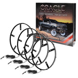 Oracle LED Illuminated Wheel Rings - Double LED - White - 4228-001