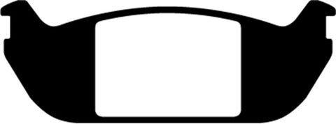 EBC 03-06 Lincoln Aviator 4.6 Greenstuff Rear Brake Pads - DP61686