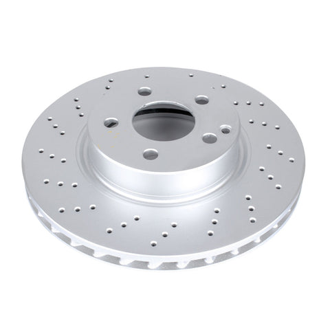 Power Stop 04-06 Mercedes-Benz E500 Front Evolution High Carbon Geomet Coated Rotor - EBR1629EVC