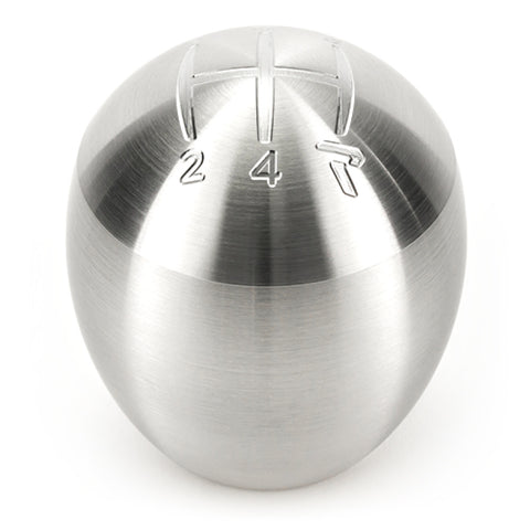 Raceseng Slammer Shift Knob (Gate 4 Engraving) M12x1.75mm Adapter - Brushed - 08211BR-08014-081106