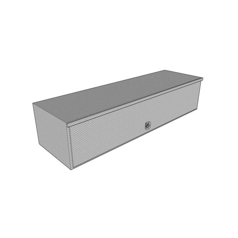 Westin/Brute HD Top Sider 13in x 48in w/flip up Door - Aluminum - 80-HTB48