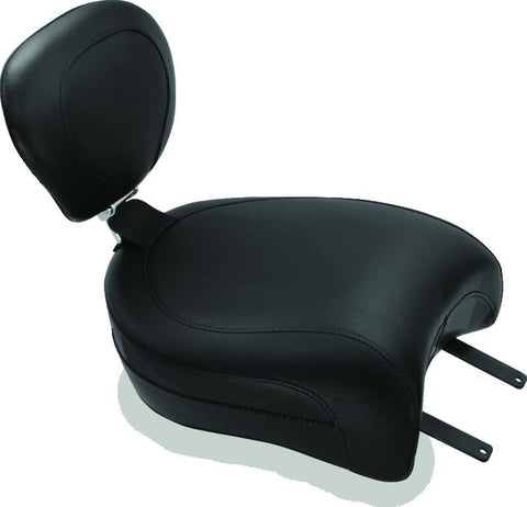 Mustang 97-07 Harley Electra Glide, Rd Glide Super Touring 1PC Seat - Black - 76971