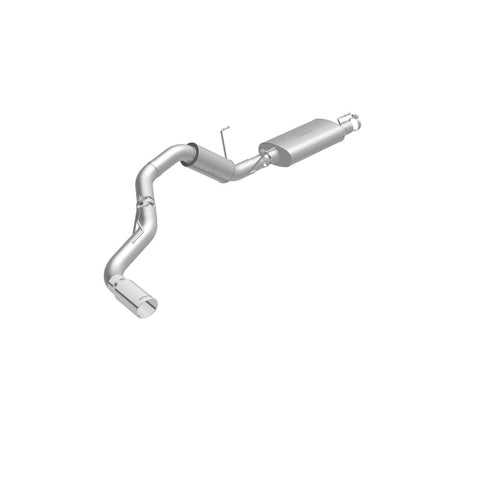 MagnaFlow Cat-Back, SS, 4in, Single Pass Side Rear Exit 5in Tip 14-15 Ram 2500 6.4L V8 CC LB/MC SB - 19200