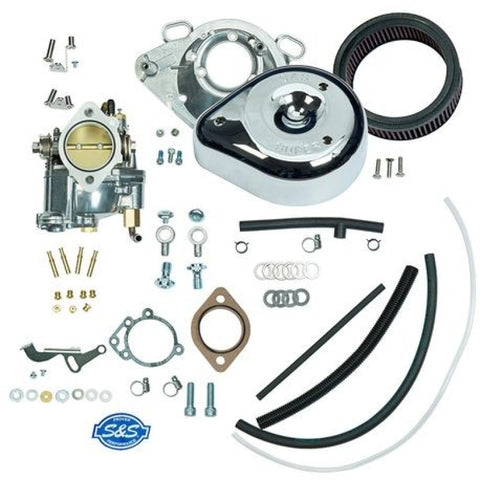 S&S Cycle 93-99 BT Super E Carburetor Kit w/o Manifold & Mounting Hardware - 11-0442