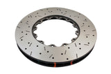 DBA 06-12 Mitsubishi Eclipse V6 Drilled & Slotted 5000 Series Rear Ring - DBA52223.1XS