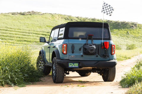 DV8 Offroad 2021-2025 Ford Bronco Tailgate Reinforcement Molle Panel - TCBR-04