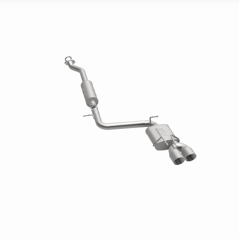 MagnaFlow CatBack 18-19 Toyota Camry SE 2.5L Street Series Single Exit Polished Stainless Exhaust - 19410