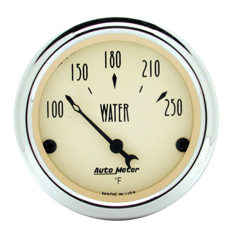 Autometer 6 Gauges Direct-Fit Dash Kit 64-66 Chevy - Antique Beige - 7043-AB