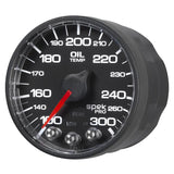 Autometer Spek-Pro 52.4mm 100-300 F Deg Digital Stepper Motor Oil Temp Gauge - P322328