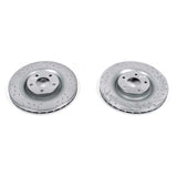 Power Stop 06-13 Chevrolet Corvette Front Evolution Drilled & Slotted Rotors - Pair - AR82113XPR