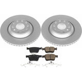 Power Stop 17-18 Audi RS3 Rear Z23 Evolution Sport Coated Brake Kit - CRK7084