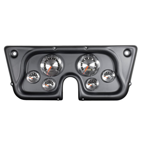 Autometer American Muscle Gauge Kit 6 Pc Chevy Truck C/Suburban 67-72 Tach/Mph/Fuel/Oilp/Wtmp/Volt - 7032