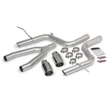 Banks Power 14 Jeep Grand Cherokee 3.0L Diesel Monster Exhaust Sys - SS Single Exhaust w/ Chrome Tip - 51364