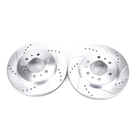 Power Stop 2009 Ford F-150 Front Evolution Drilled & Slotted Rotors - Pair - AR85130XPR