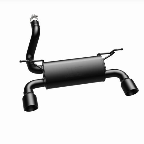 MagnaFlow 2018+ Jeep Wrangler 3.6L Dual Black Tip Axle-Back Exhaust - 19388