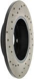 StopTech 00-06 Audi TT Left Rear Drilled Rotor - 128.33057L