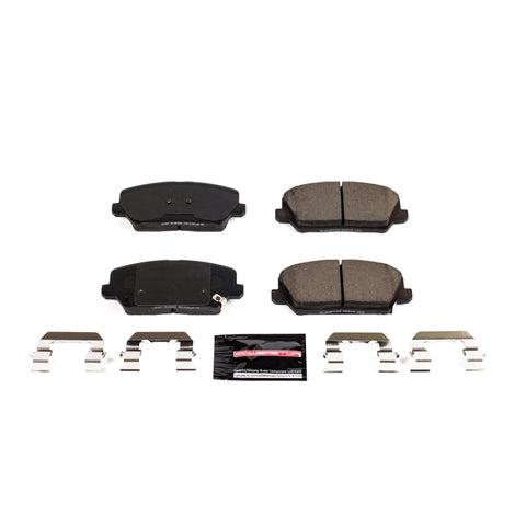 Power Stop 16-17 Hyundai Veloster Front Z23 Evolution Sport Brake Pads w/Hardware - Z23-1827