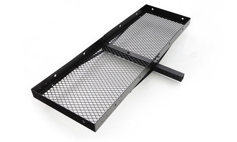 Lund Universal 20in X 60in Basic Cargo Carrier For 2in Hitches - Black - 601010