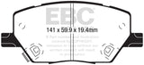 EBC 2015+ Fiat 500X 1.4L Turbo Yellowstuff Front Brake Pads - DP42239R