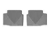 WeatherTech 2017+ Chevrolet Cruze Rear Rubber Mats - Grey - W423GR