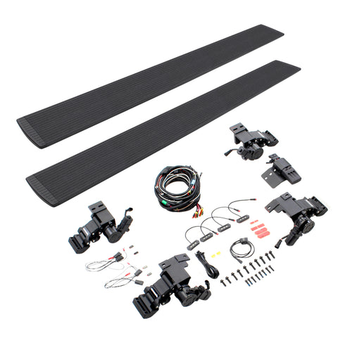 RealTruck 11-22 Ram 2500/3500 CC 4dr VoltStep Electric Running Board Kit - Bedliner Coating - 20410687T