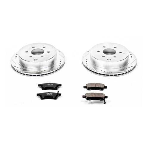 Power Stop 05-18 Nissan Frontier Rear Z23 Evolution Sport Brake Kit - K4621