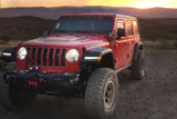 EGR 2018 Jeep Wrangler JL SlimLine In-Channel WindowVisors Set of 4 - Matte Black - 575255