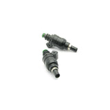 DeatschWerks 86-87 RX7 FC 1.3t 800cc Low Impedance Top Feed Injectors - 42M-03-0800-2