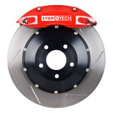 StopTech 09-13 BMW M3 Front BBK w/ Red Calipers Slotted 355x35mm Rotors Pads and Lines - 83.160.4C00.71