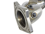 aFe Twisted Steel Down-Pipe Catted 13-16 Cadillac ATS L4-2.0L (t) - 48-34126-HC